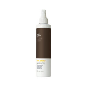 milk shake, direct colour, ammonia free, hair colour conditioner, cold brown, 200 ml