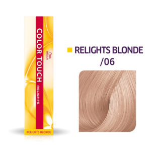 wella professionals, color touch relights, ammonia free, semi permanent hair dye, /06 natural violet, 60 ml