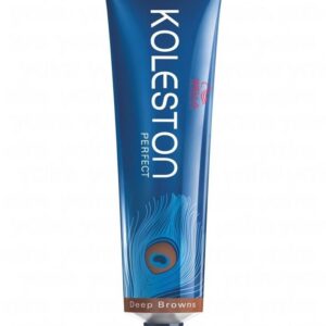 wella professionals, koleston perfect, permanent hair dye, 5/73 light brown gold brown, 60 ml