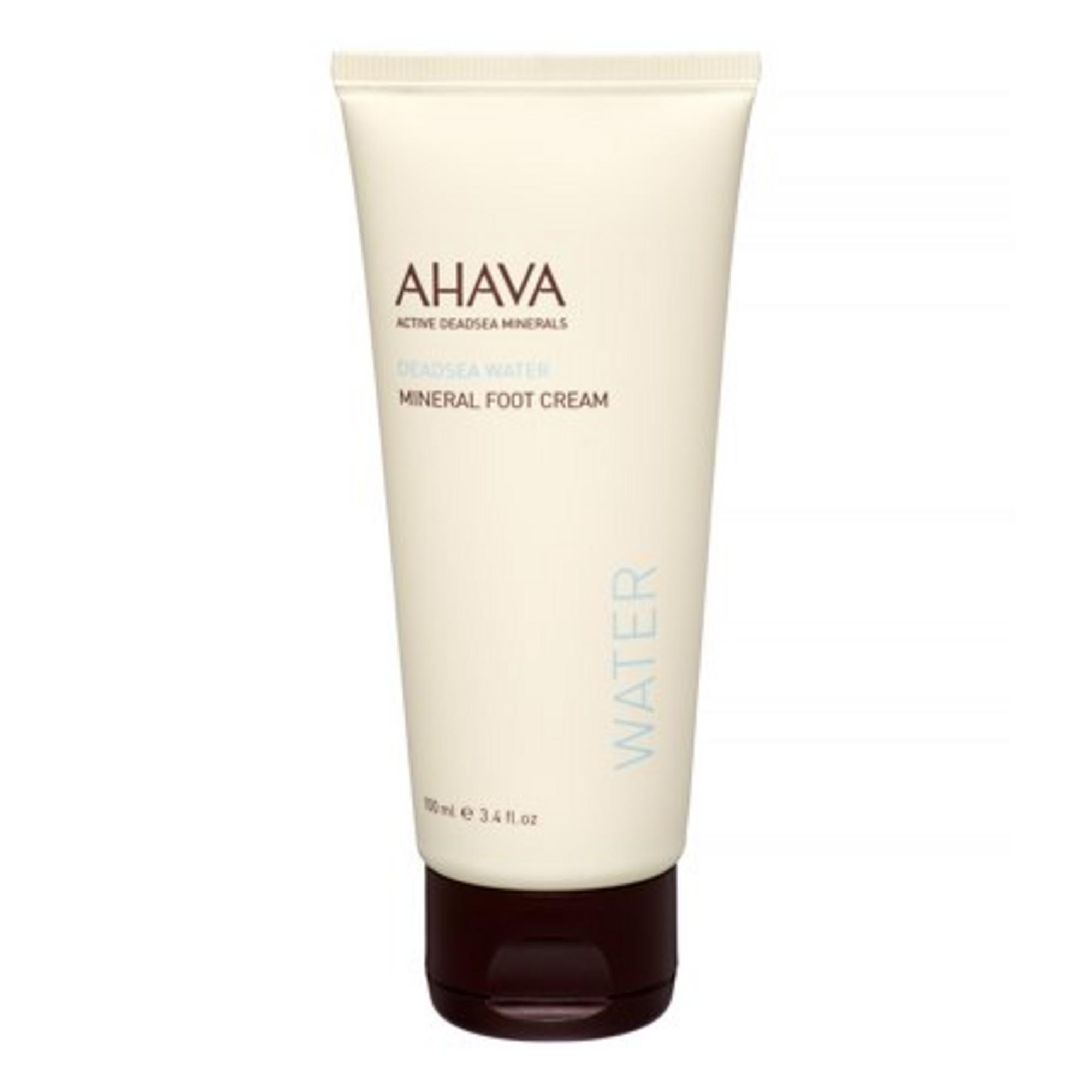 ahava, dead sea water, revitalizes, daily, foot cream, 100 ml ahava, dead sea water, revitalizes, daily, foot cream, 100 ml