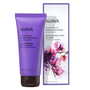 ahava, deadsea water mineral, hydration, hand cream, floral, 100 ml