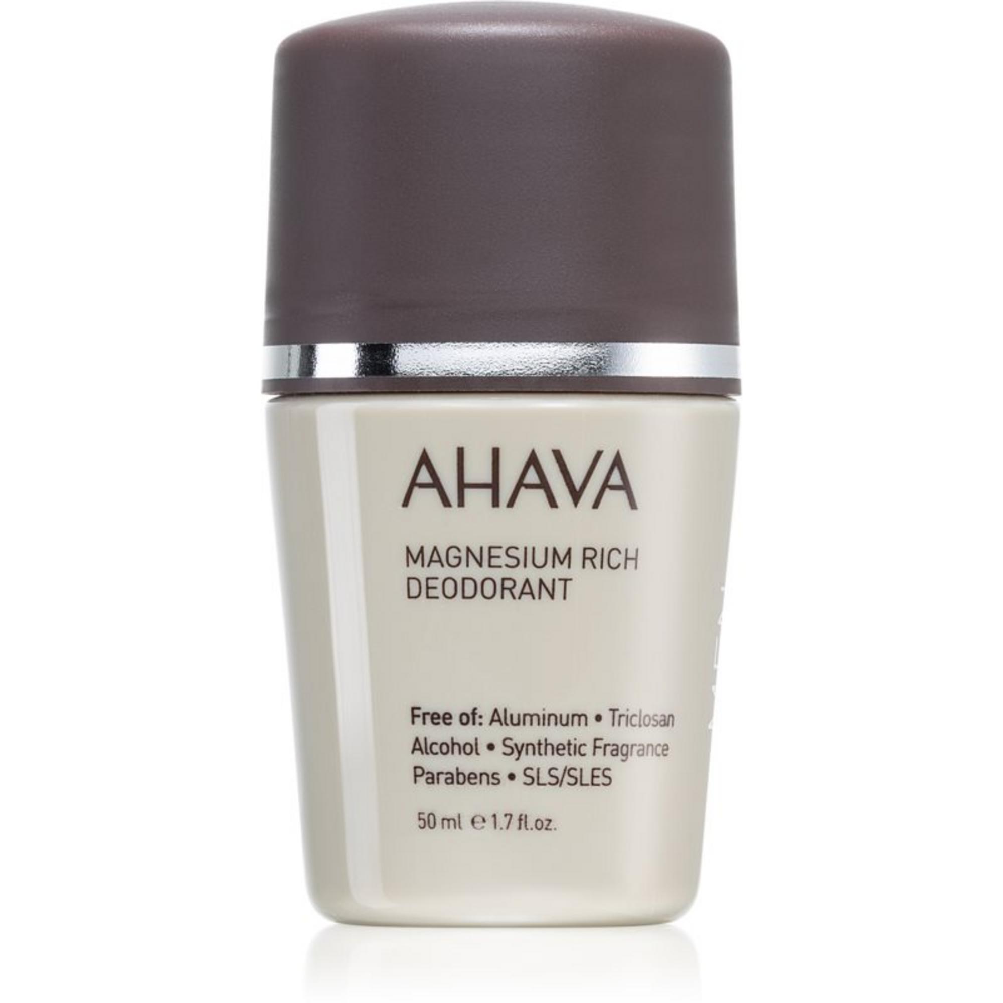 ahava, ahava, magnesium, anti perspirant, deodorant roll on, for men, 50 ml ahava, ahava, magnesium, anti perspirant, deodorant roll on, for men, 50 ml