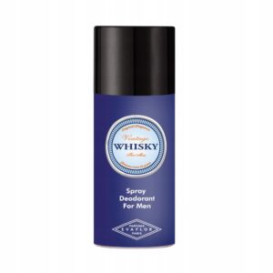 evaflor, whisky vintage, spicy, deodorant spray, for men, 150 ml