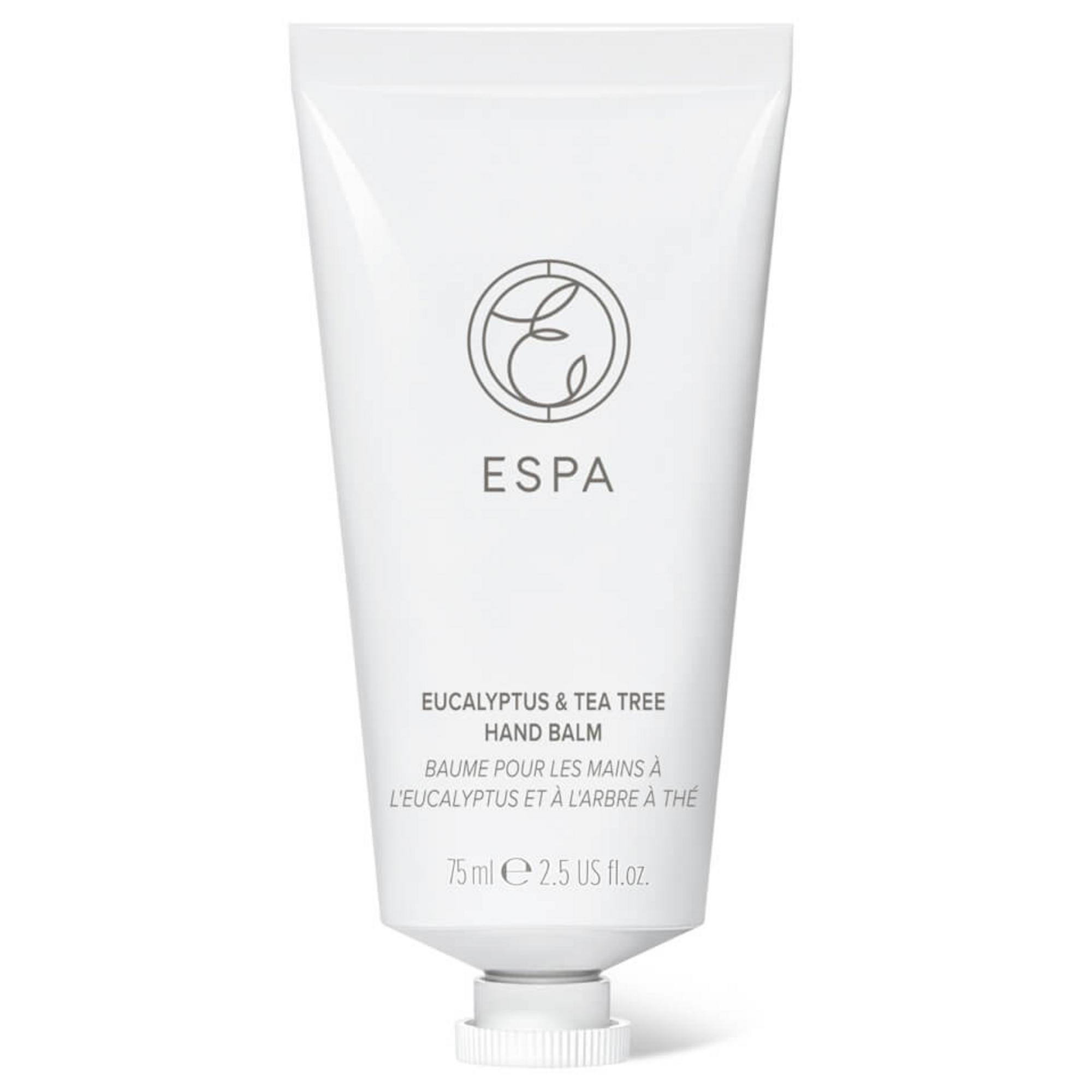 espa, eucalyptus & tea tree, hydrate, hand balm, fresh and invigorating, 75 ml espa, eucalyptus & tea tree, hydrate, hand balm, fresh and invigorating, 75 ml