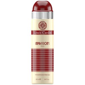 louis cardin, impression’s, deodorant spray, for women, 200 ml