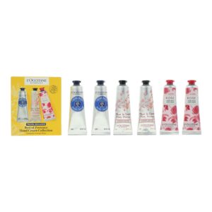 set, l'occitane en provence, best of provance, shea butter, moisturizing, hand cream, 6 pcs, 30 ml