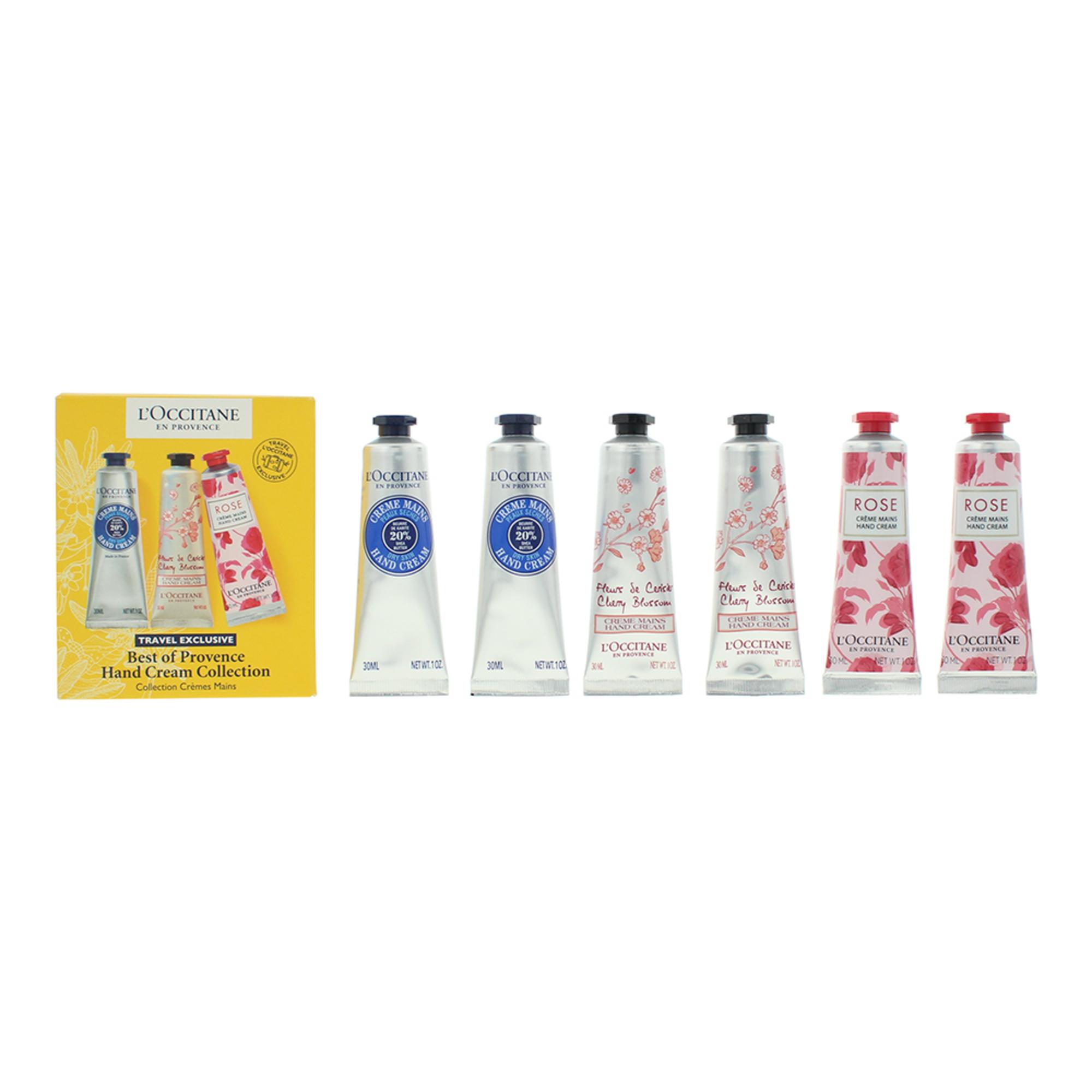 set, l'occitane en provence, best of provance, shea butter, moisturizing, hand cream, 6 pcs, 30 ml set, l'occitane en provence, best of provance, shea butter, moisturizing, hand cream, 6 pcs, 30 ml