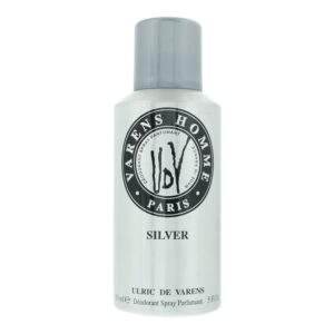 ulric de varens, udv silver, deodorant spray, for men, 150 ml