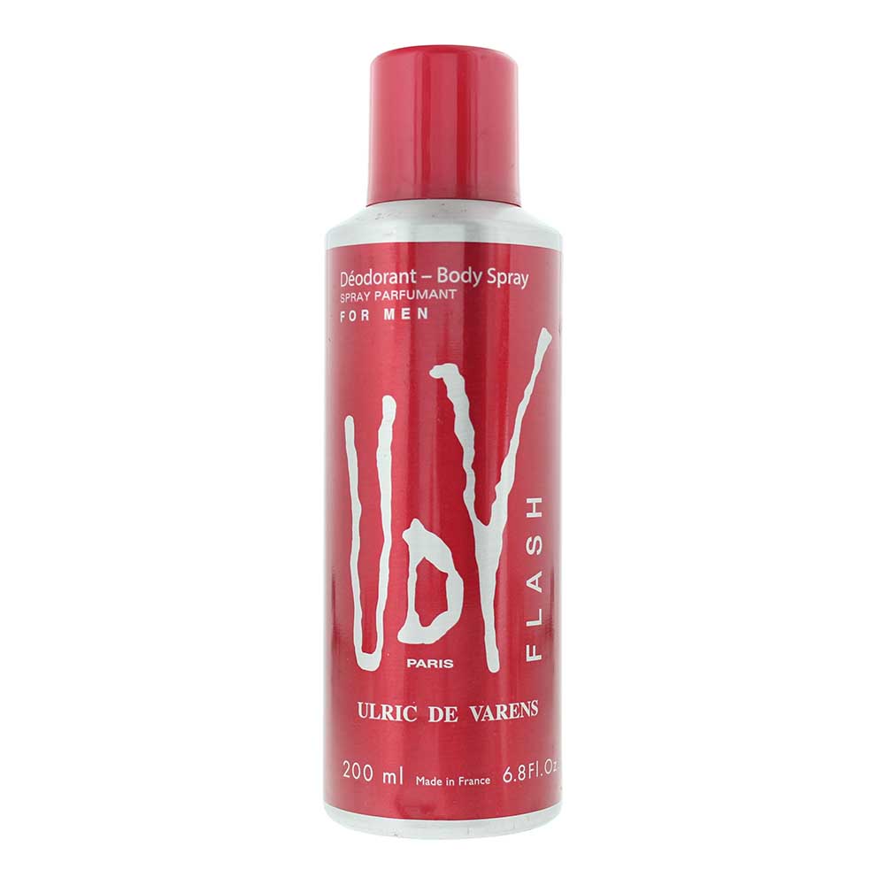 ulric de varens, flash, deodorant spray, for men, 200 ml ulric de varens, flash, deodorant spray, for men, 200 ml