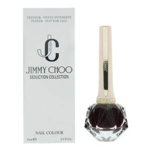 jimmy choo, seduction, glossy, nail polish, 002, burgundy night, 15 ml *tester