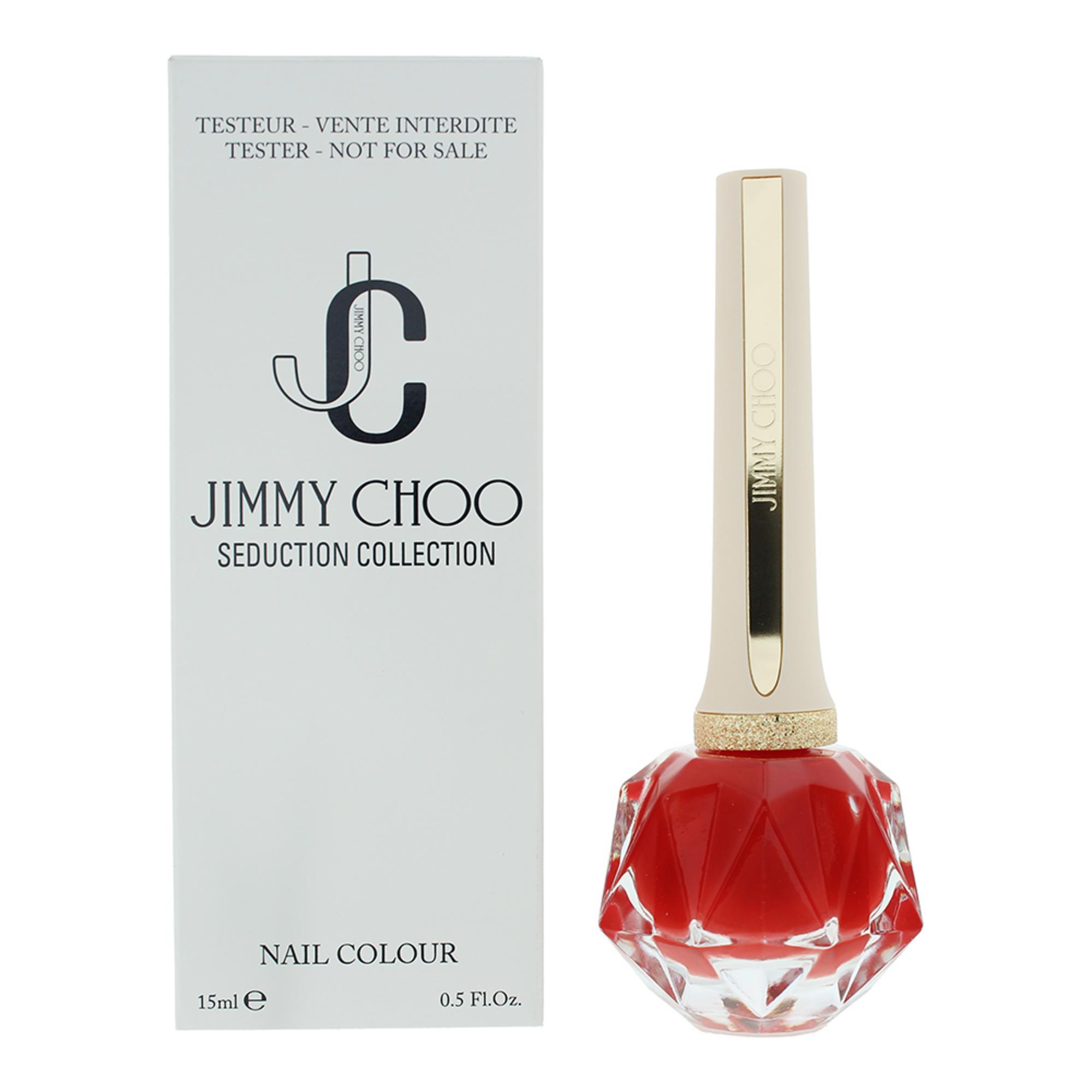 jimmy choo, seduction, glossy, nail polish, 004, radiant coral, 15 ml *tester jimmy choo, seduction, glossy, nail polish, 004, radiant coral, 15 ml *tester