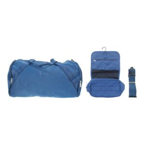 mercedes benz, the move, textile backpack, sports bag and toiletry bag, for men, 2 pcs