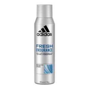 adidas, fresh endurance, vegan, anti perspirant, cool & refreshing, deodorant spray, for men, 90 ml
