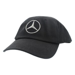 mercedes benz, black cap, logo detail, rubber cap, black