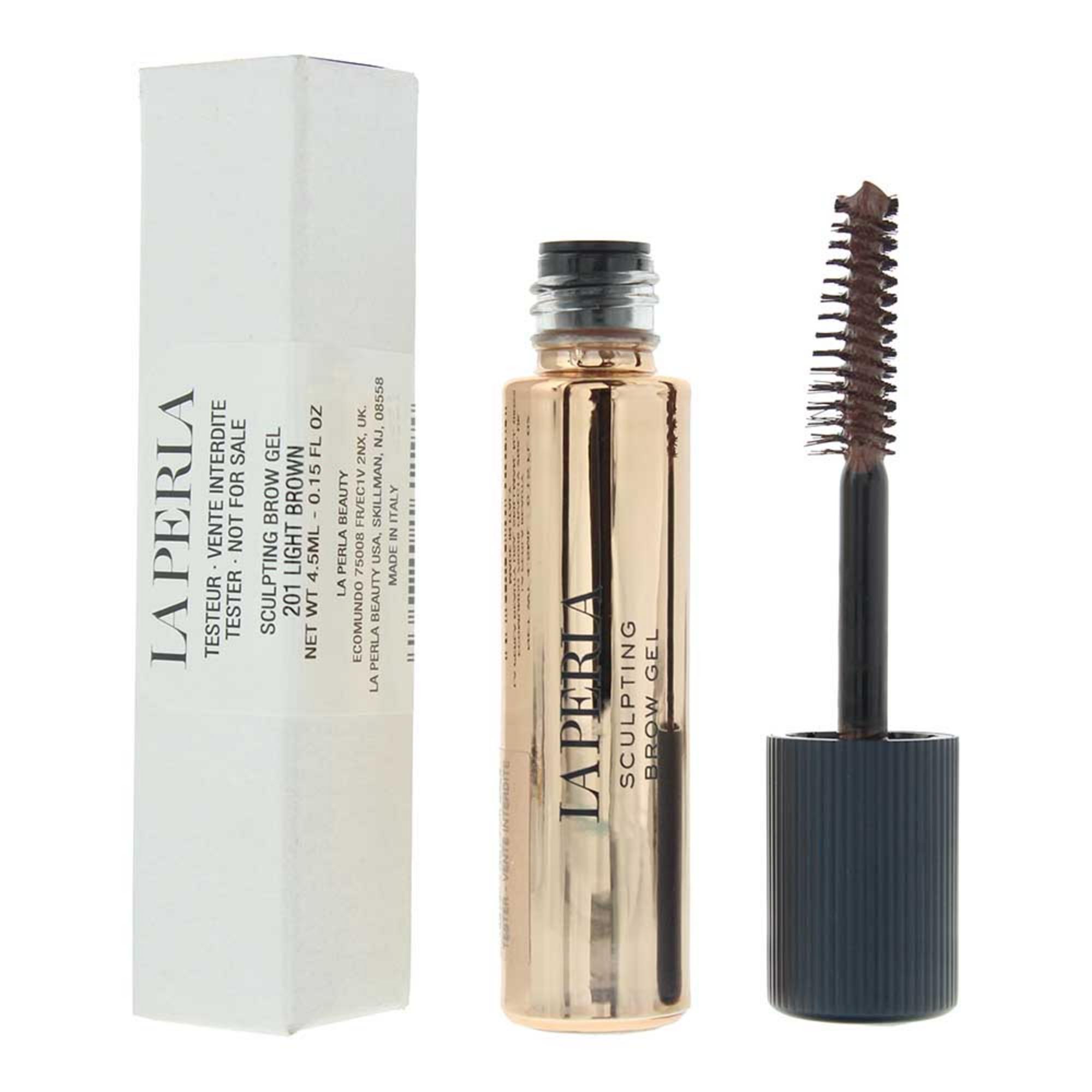 la perla, sculping, eyebrow gel, 201, light brown, 4.5 ml *tester la perla, sculping, eyebrow gel, 201, light brown, 4.5 ml *tester