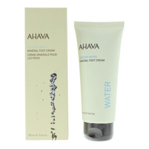 ahava, dead sea water, revitalizes, daily, foot cream, 100 ml