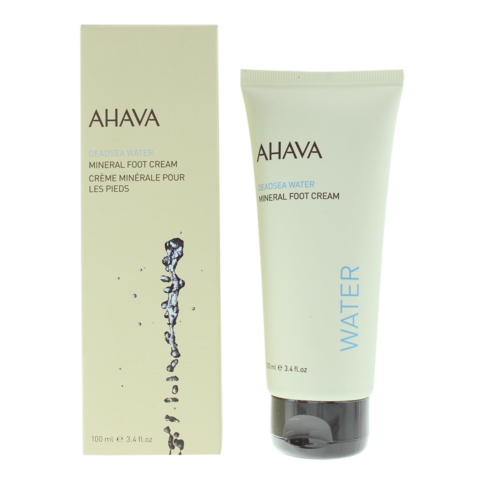 ahava, dead sea water, revitalizes, daily, foot cream, 100 ml ahava, dead sea water, revitalizes, daily, foot cream, 100 ml