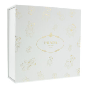 prada, prada, gwp cardboard box, white