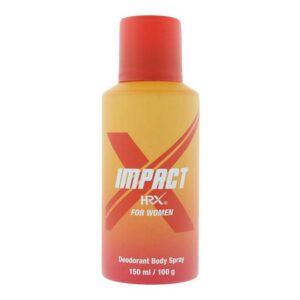 hrx, impact, deodorant spray, for women, 150 ml