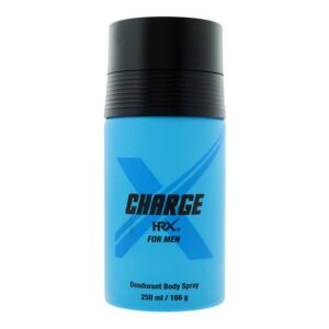 hrx, charge, deodorant spray, for men, 250 ml