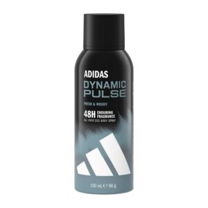 adidas, dynamic pulse, 48h protection, deodorant spray, for men, 150 ml