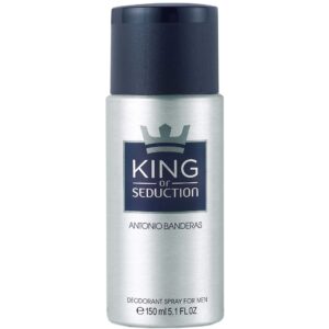 antonio banderas, king of seduction, anti odor protection, deodorant spray, for men, 150 ml *tester