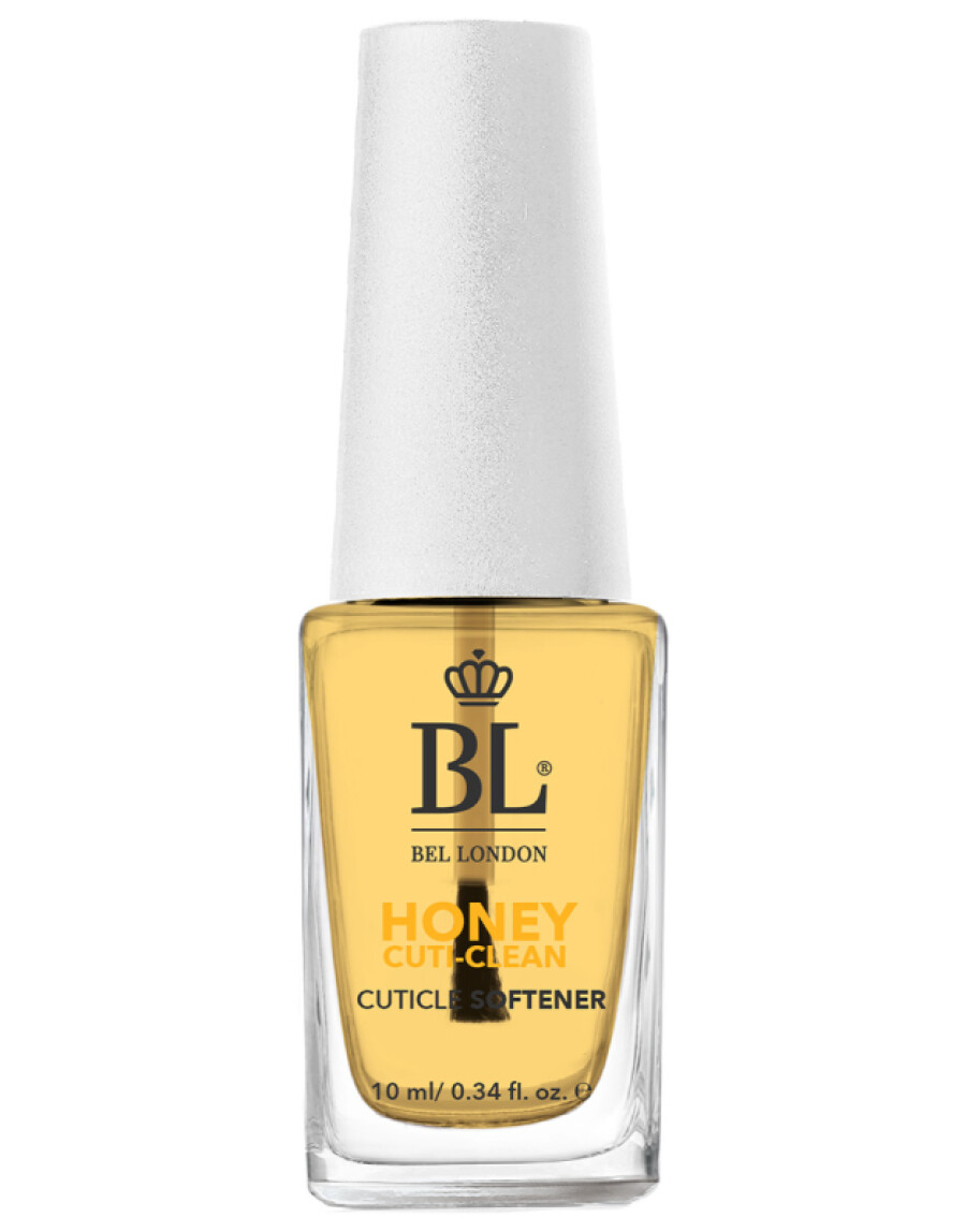 bel london, bel london, honey cuti clean, nail cuticle oil treatment, 10 ml bel london, bel london, honey cuti clean, nail cuticle oil treatment, 10 ml