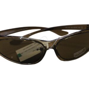 benetton, united colors of benetton, sunglasses, brown wraparound, unisex