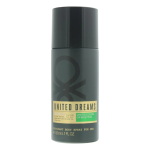benetton, united dreams dream big, anti perspirant, deodorant spray, for men, 150 ml