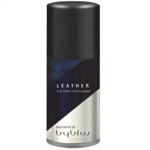 byblos, leather, anti perspirant, deodorant spray, for men, 150 ml