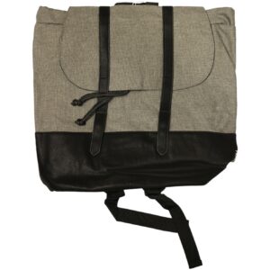 calvin klein, calvin klein, textile backpack, black/grey, laptop compartiment, for men, 28 x 33 x 11 cm