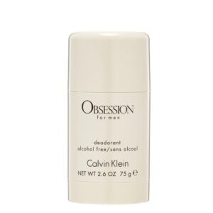calvin klein, obsession, anti sweat, deodorant stick, for men, 75 g