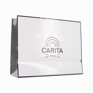 carita paris, carita, shopping, gwp cardboard bag, size m