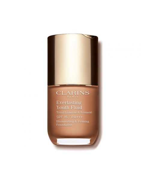 clarins, everlasting youth, anti ageing, liquid foundation, 110,5, tawny, 15 ml *tester clarins, everlasting youth, anti ageing, liquid foundation, 110,5, tawny, 15 ml *tester