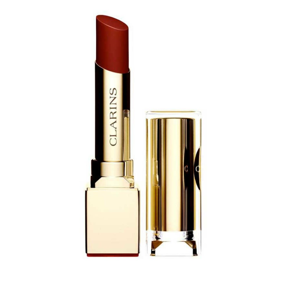 clarins, rouge eclat, long lasting, cream lipstick, 22, red paprika, 3.5 g *tester clarins, rouge eclat, long lasting, cream lipstick, 22, red paprika, 3.5 g *tester