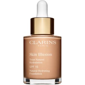 clarins, skin illusion, colour correcting, liquid foundation, 108, sand, spf 15, 15 ml *tester