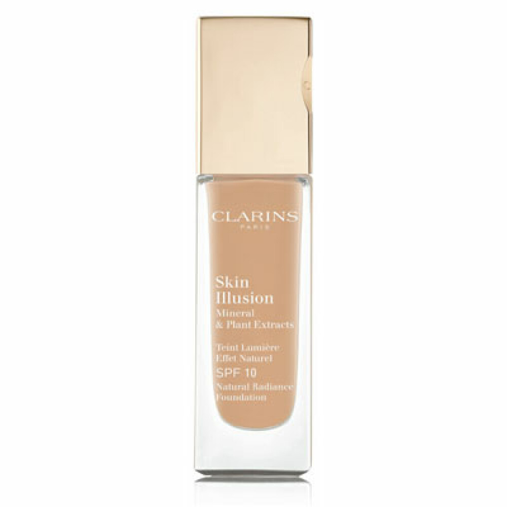 clarins, skin illusion, colour correcting, liquid foundation, 110, honey, spf 15, 15 ml *tester clarins, skin illusion, colour correcting, liquid foundation, 110, honey, spf 15, 15 ml *tester