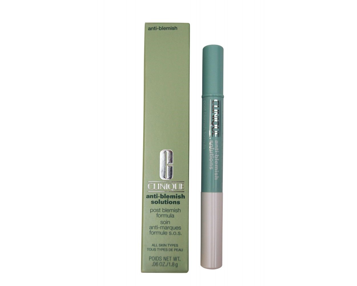 clinique, anti blemish solutions, oil free, anti spot, cream, for face, 1.8 g *tester clinique, anti blemish solutions, oil free, anti spot, cream, for face, 1.8 g *tester