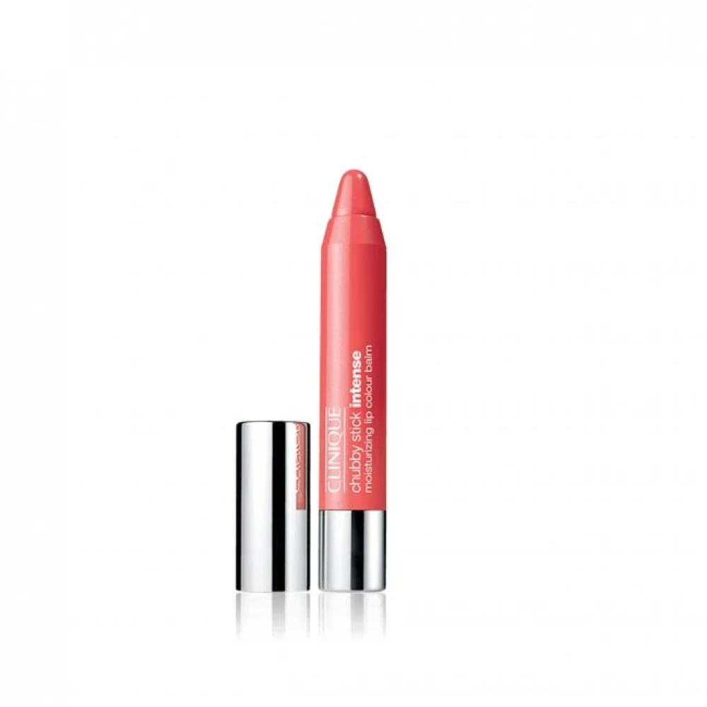 clinique, chubby stick intense, moisturizing, lip balm, 04, heftiest hibiscus, 3 g *tester clinique, chubby stick intense, moisturizing, lip balm, 04, heftiest hibiscus, 3 g *tester
