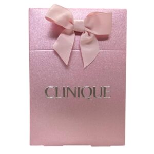 clinique, clinique, gwp cardboard box, pink shimmer, *tester