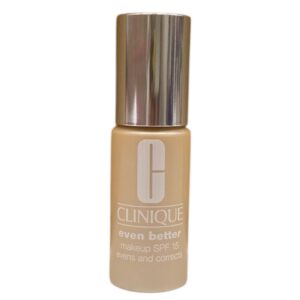 clinique, even better, paraben free, hydrating, liquid foundation, 07, vanilla, spf 15, 15 ml *tester