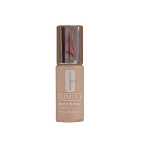 clinique, even better, paraben free, hydrating, liquid foundation, cn 0.75, custard, spf 15, 10 ml *tester