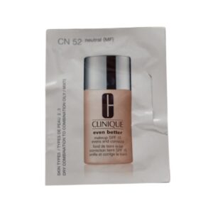 clinique, even better, paraben free, hydrating, liquid foundation, cn 52, neutral, spf 15, 5 ml *sample