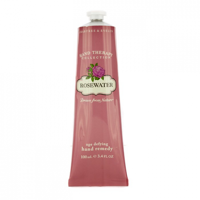 crabtree & evelyn, rosewater, age defying, hand cream, 100 g *tester crabtree & evelyn, rosewater, age defying, hand cream, 100 g *tester