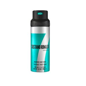 cristiano ronaldo, cr7 origins, refreshing, deodorant spray, for men, 150 ml