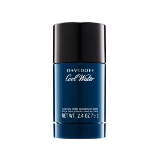 davidoff, cool water alchool free, 24h protection, deodorant stick, for men, 75 g