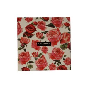 dolce & gabbana, flowers foldable box, gwp cardboard box, red