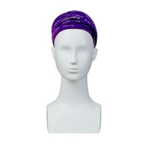 fanola, no yellow, textile bandana, purple, for women