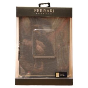 ferrari, cavallino, leather bag, ipad sleeve, black, unisex