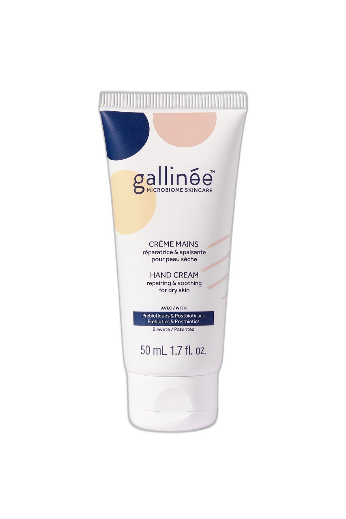 gallinee, body care, prebiotics & postbiotics, repairing, hand cream, 50 ml *tester gallinee, body care, prebiotics & postbiotics, repairing, hand cream, 50 ml *tester